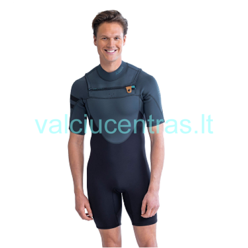 JOBE vyriškas neperšlampamas kostiumas Perth 3/2mm Shorty pilka/mėlyna JOBE vyriškas neperšlampamas kostiumas Perth 3/2mm Shorty pilka/mėlyna